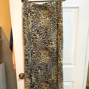 Leopard Print Maxi Skirt new 🆕